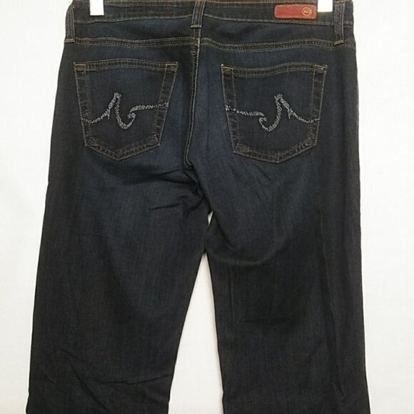 AG Adriano Goldschmied 27R The Club Flare Jeans 30 x 34 - Picture 2 of 8
